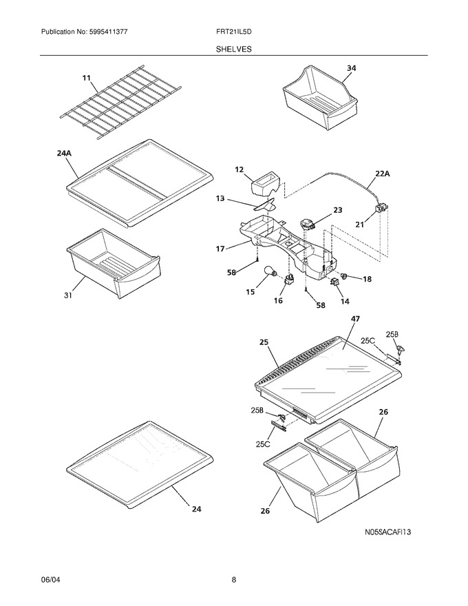 Diagram for FRT21IL5DB0