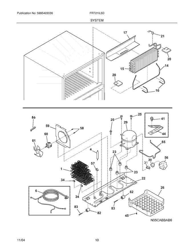 Diagram for FRT21IL5DB6