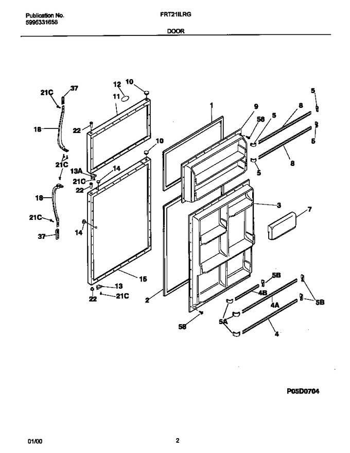 Diagram for FRT21ILRGW1