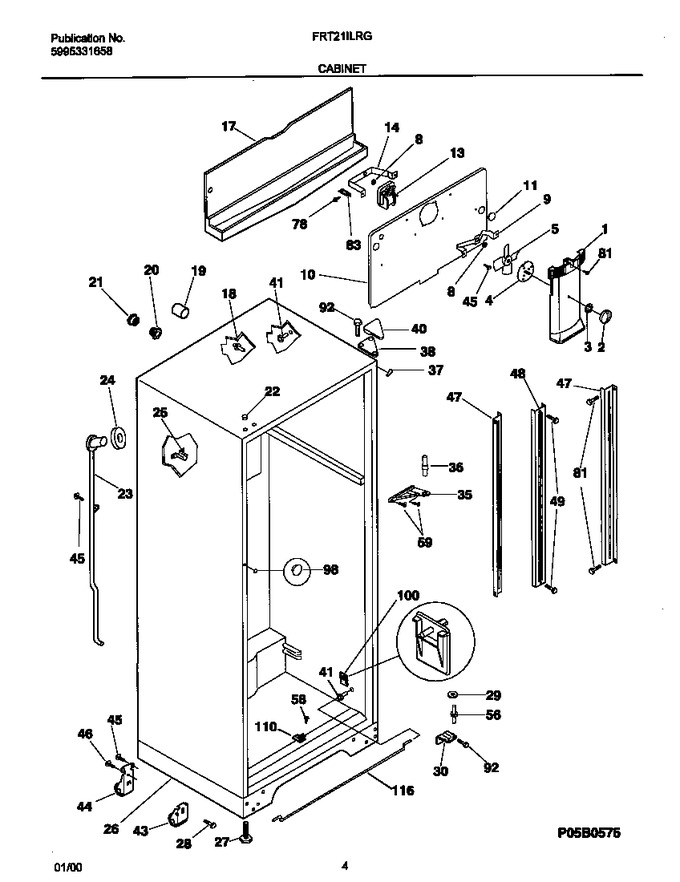 Diagram for FRT21ILRGW1