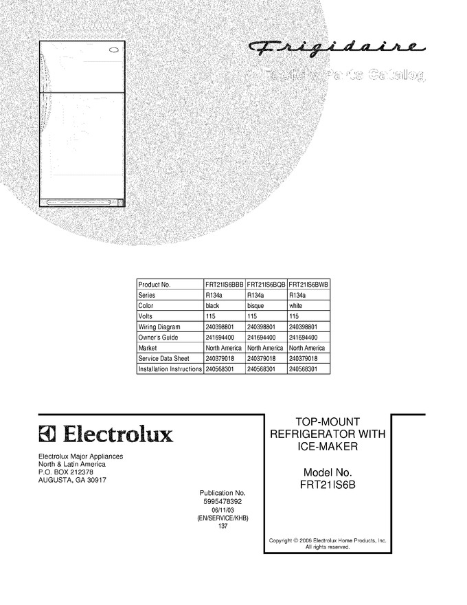 Diagram for FRT21IS6BBB