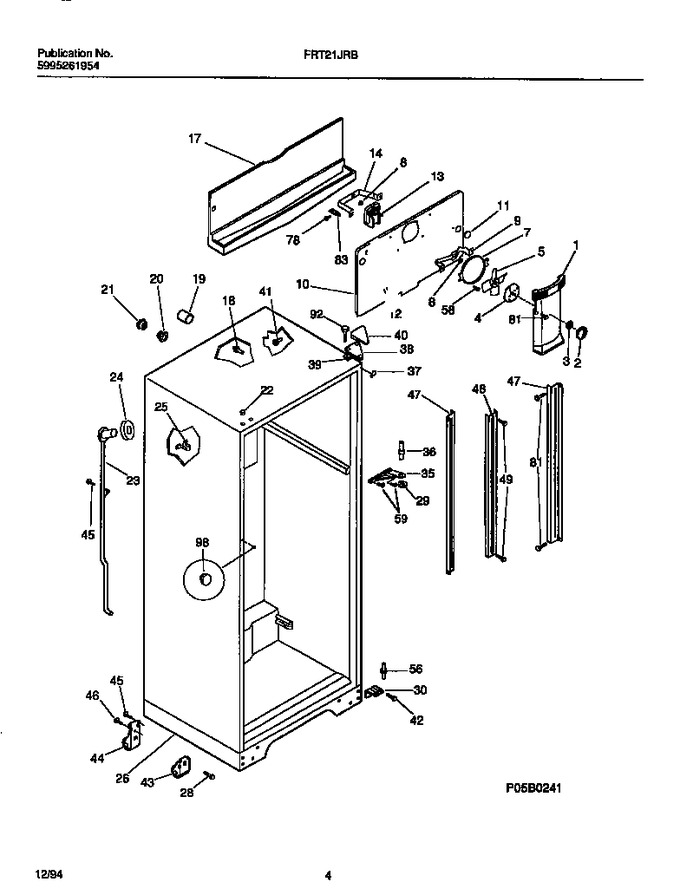 Diagram for FRT21JRBW1