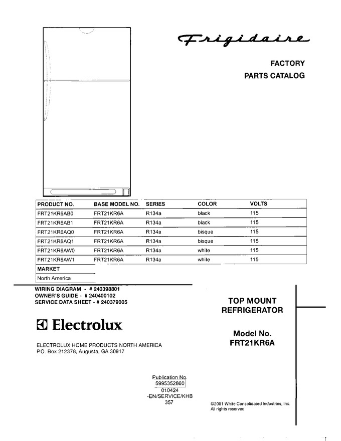 Diagram for FRT21KR6AW0