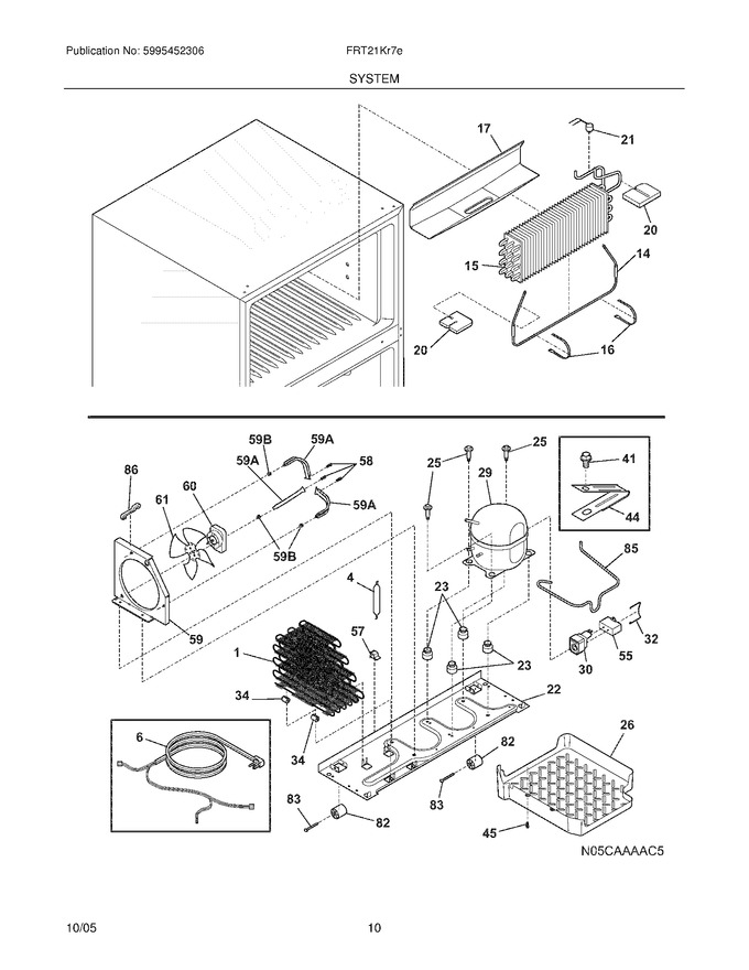 Diagram for FRT21KR7EW5