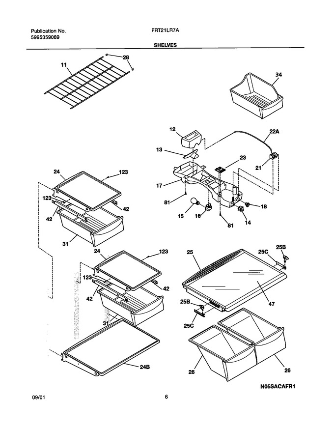 Diagram for FRT21LR7AW1