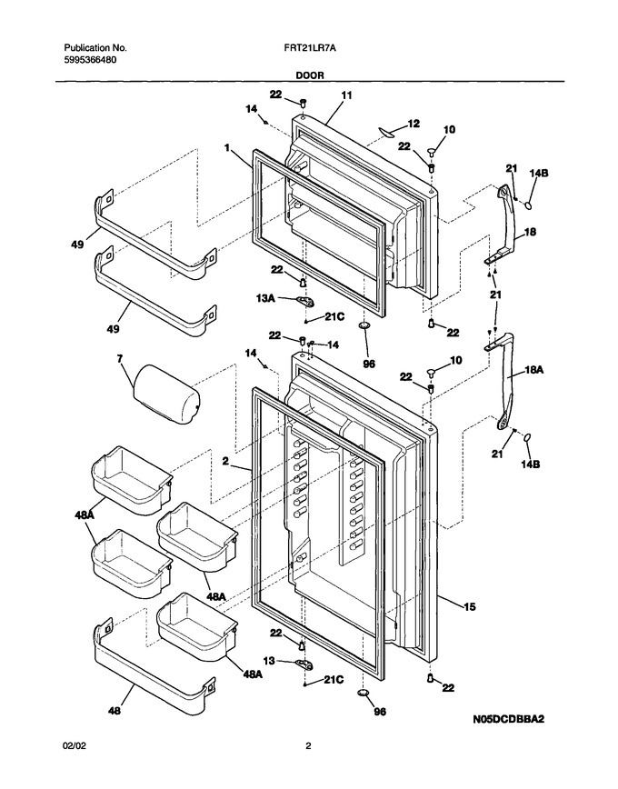 Diagram for FRT21LR7AB3