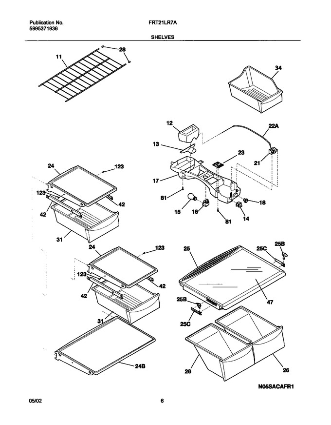 Diagram for FRT21LR7AB6