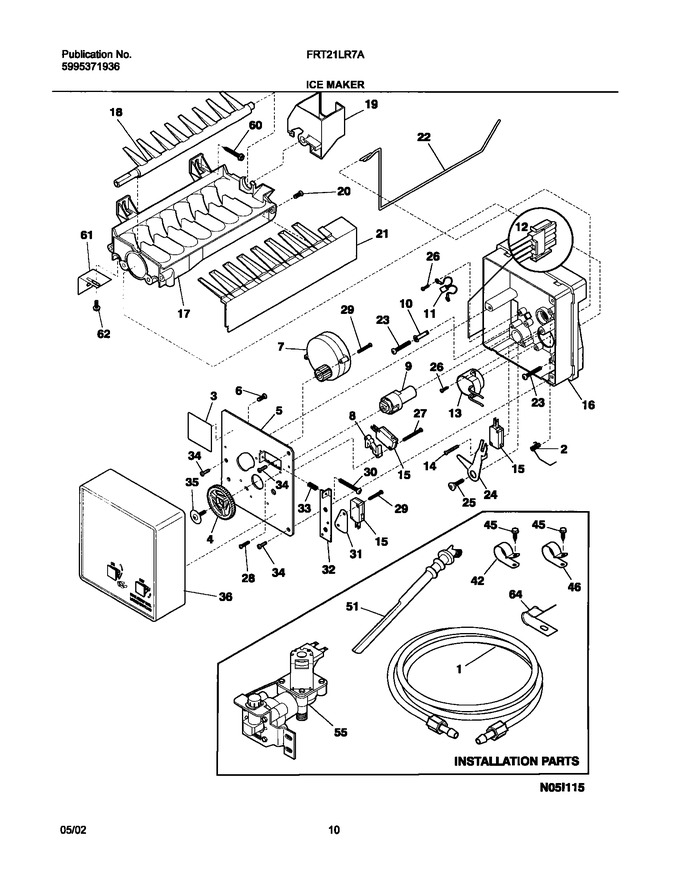 Diagram for FRT21LR7AW6