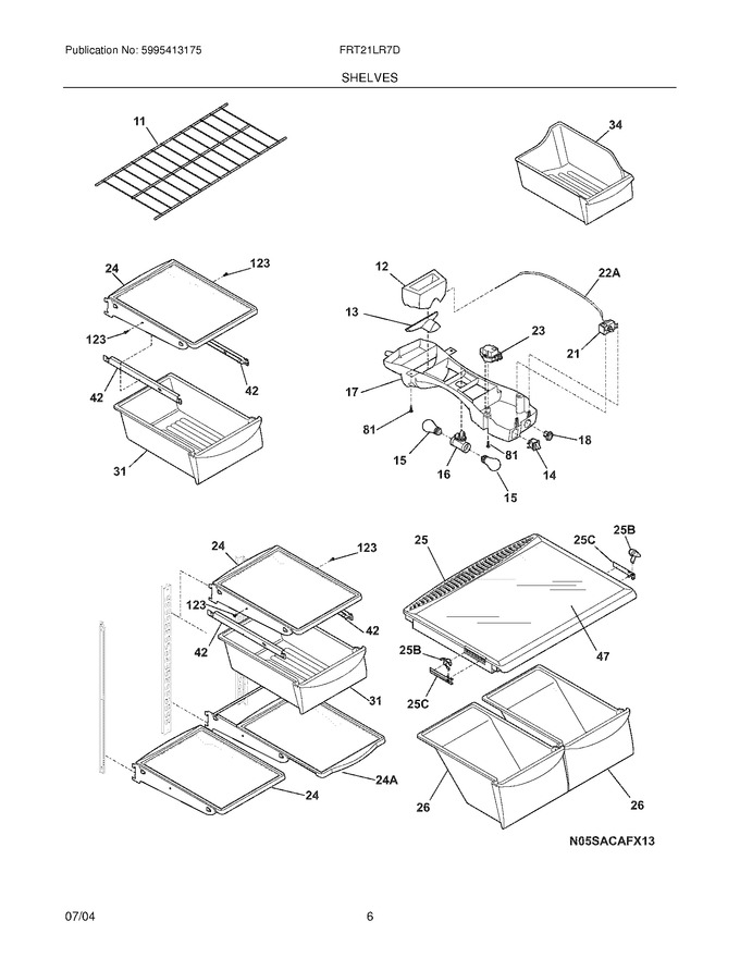 Diagram for FRT21LR7DK0