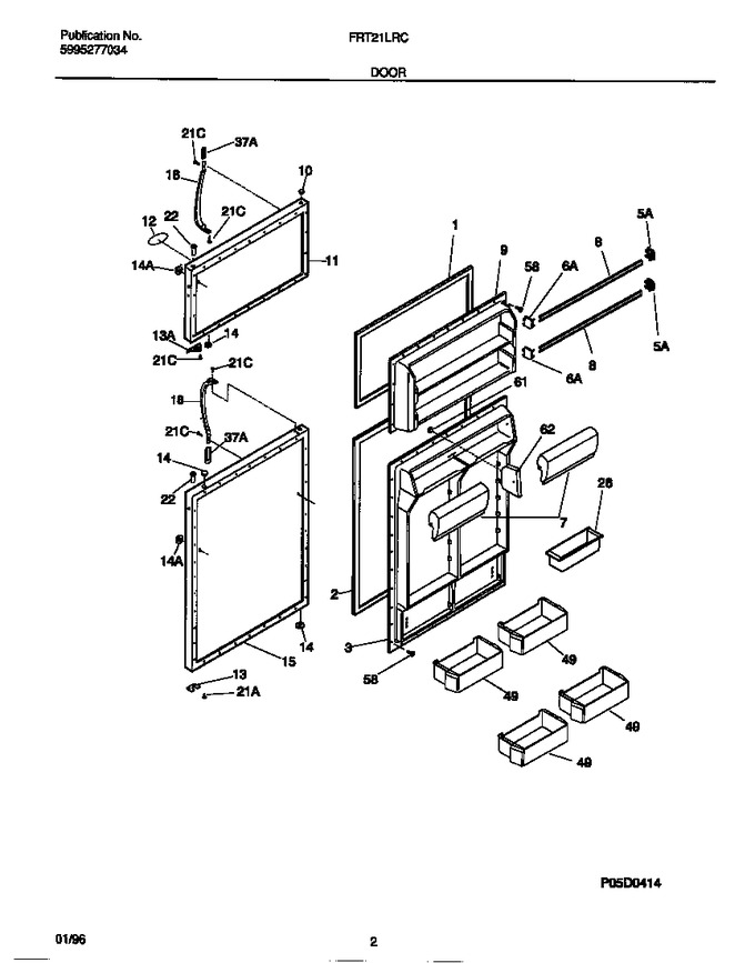 Diagram for FRT21LRCW1