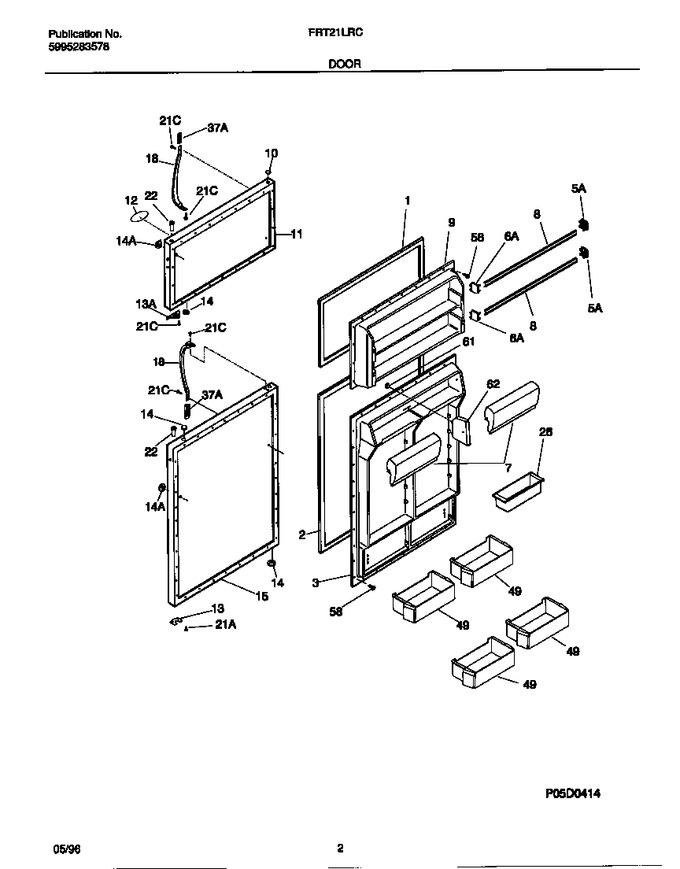 Diagram for FRT21LRCD2