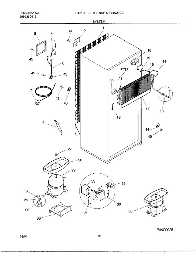 Diagram for FRT21LRFW2