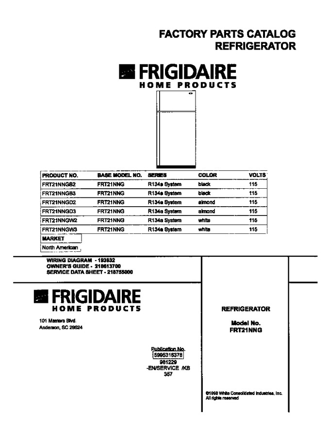 Diagram for FRT21NNGW3