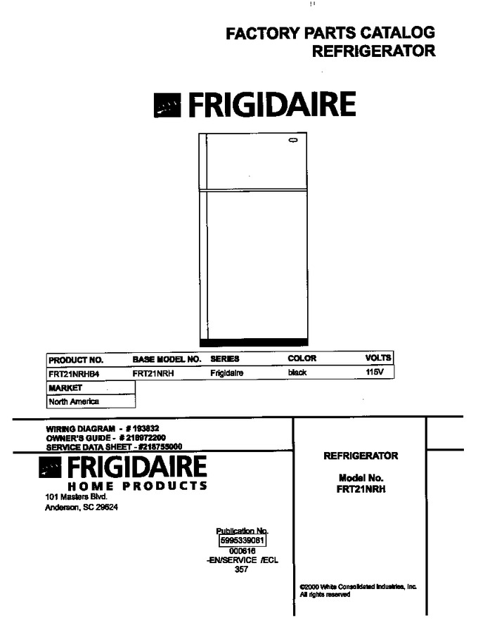 Diagram for FRT21NRHB4