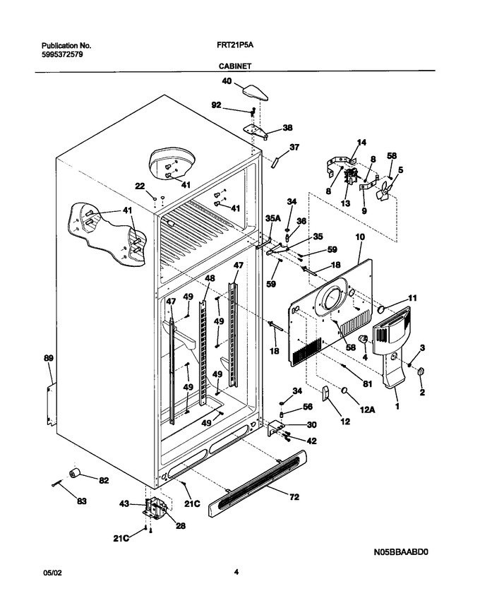 Diagram for FRT21P5AB6