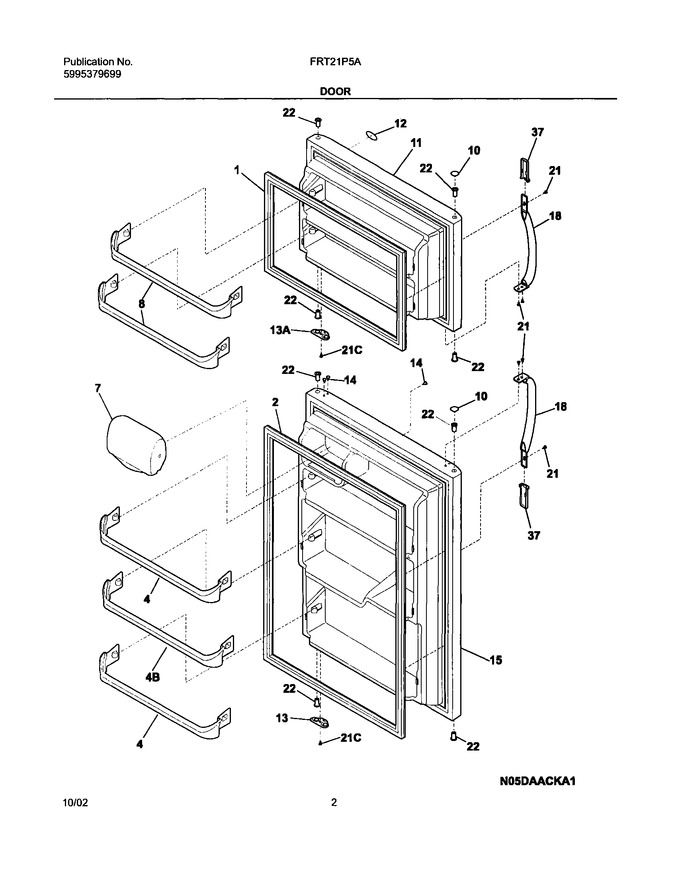 Diagram for FRT21P5AB7