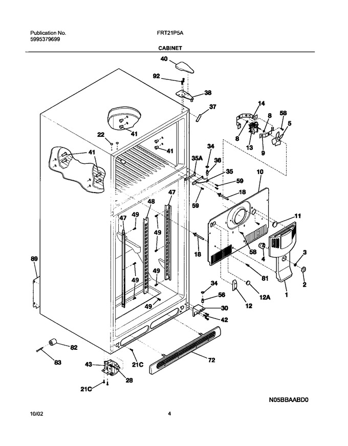 Diagram for FRT21P5AQ7