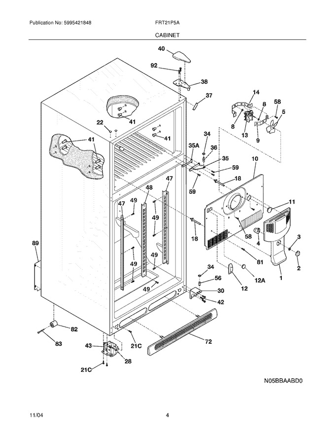 Diagram for FRT21P5AQB