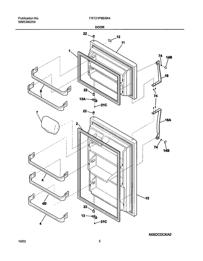 Diagram for FRT21P6BSK4