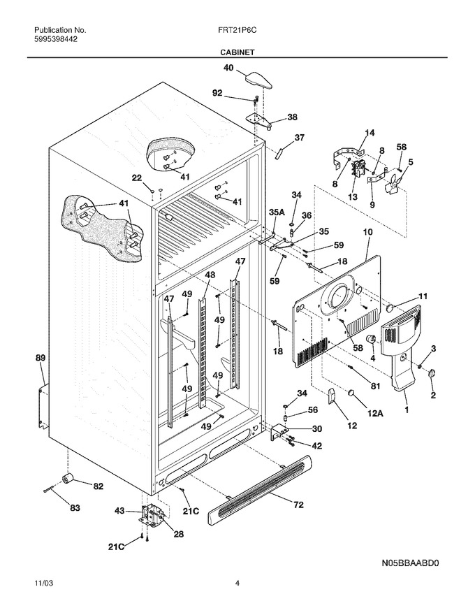 Diagram for FRT21P6CQ1