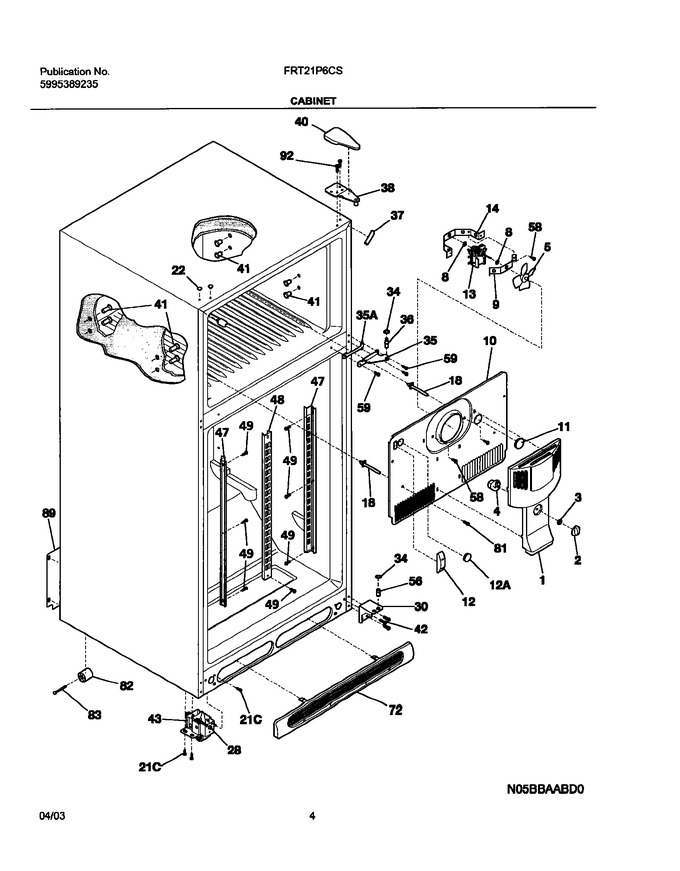 Diagram for FRT21P6CSB0