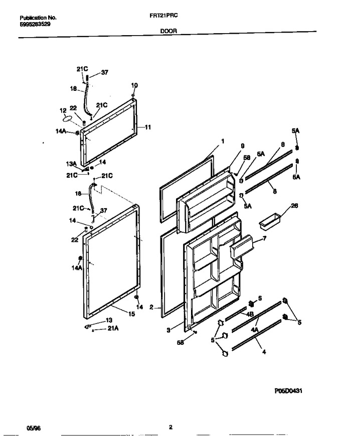 Diagram for FRT21PRCW3