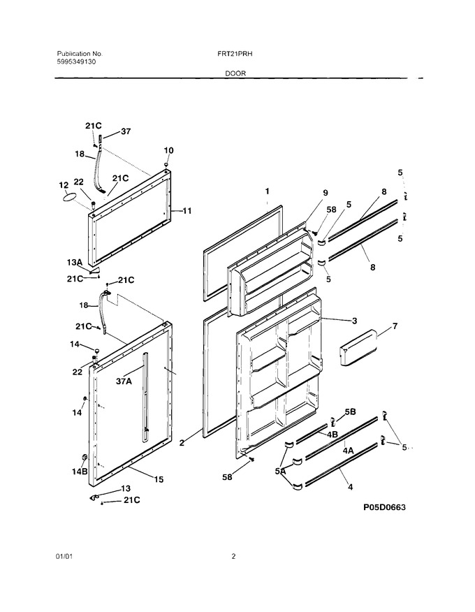 Diagram for FRT21PRHB7