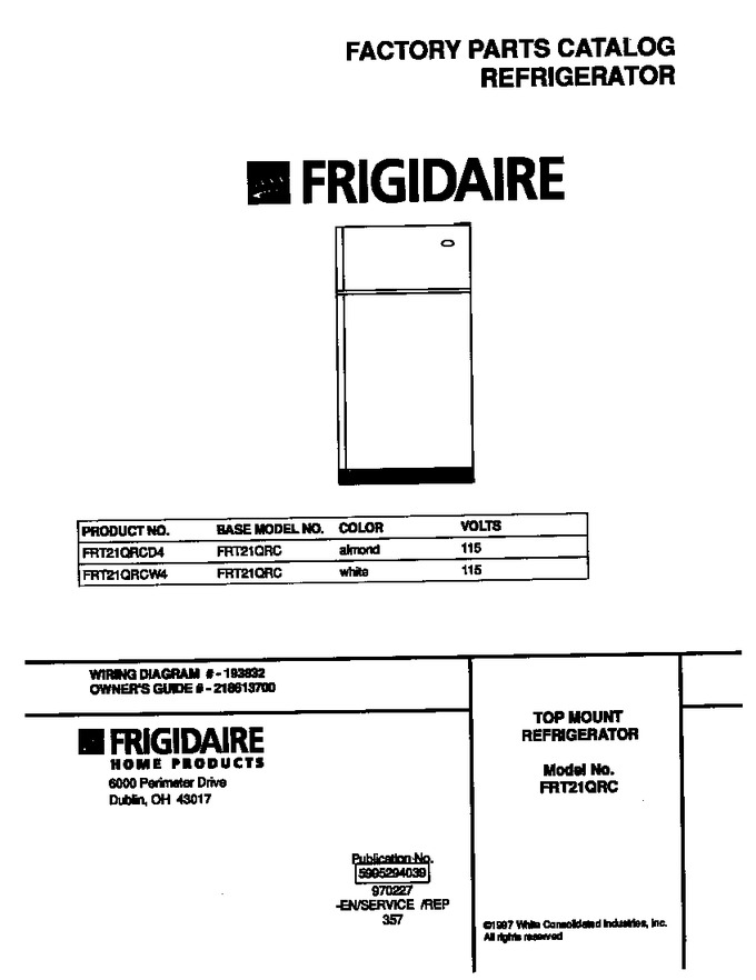 Diagram for FRT21QRCW4