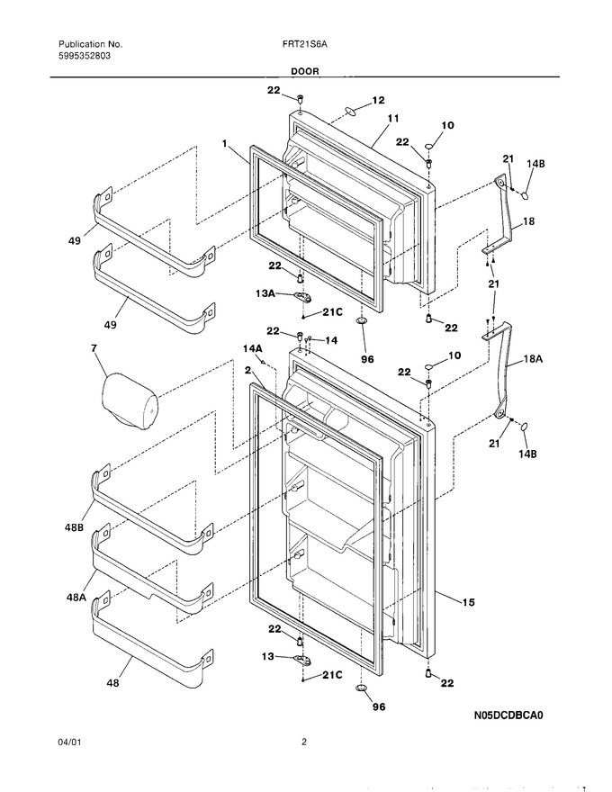 Diagram for FRT21S6AW1