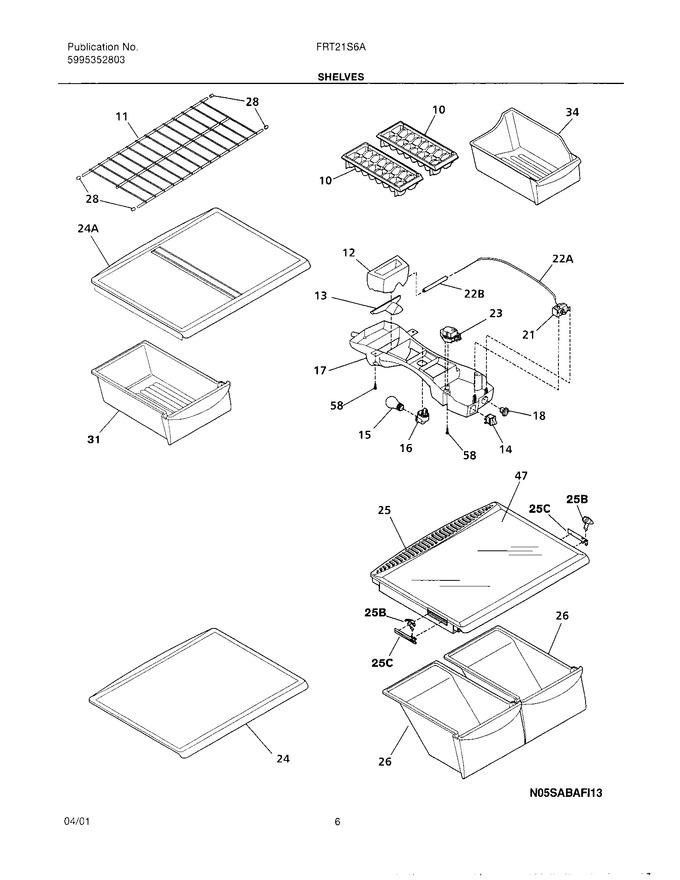 Diagram for FRT21S6AB0