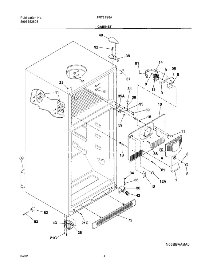 Diagram for FRT21S6AB0