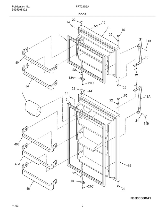 Diagram for FRT21S6AW6