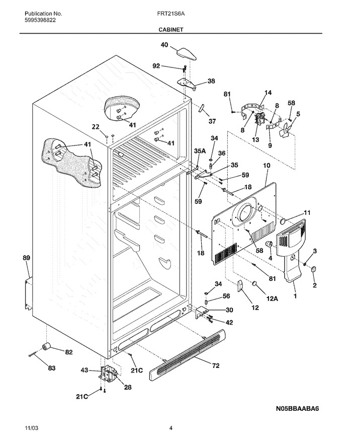 Diagram for FRT21S6AW6