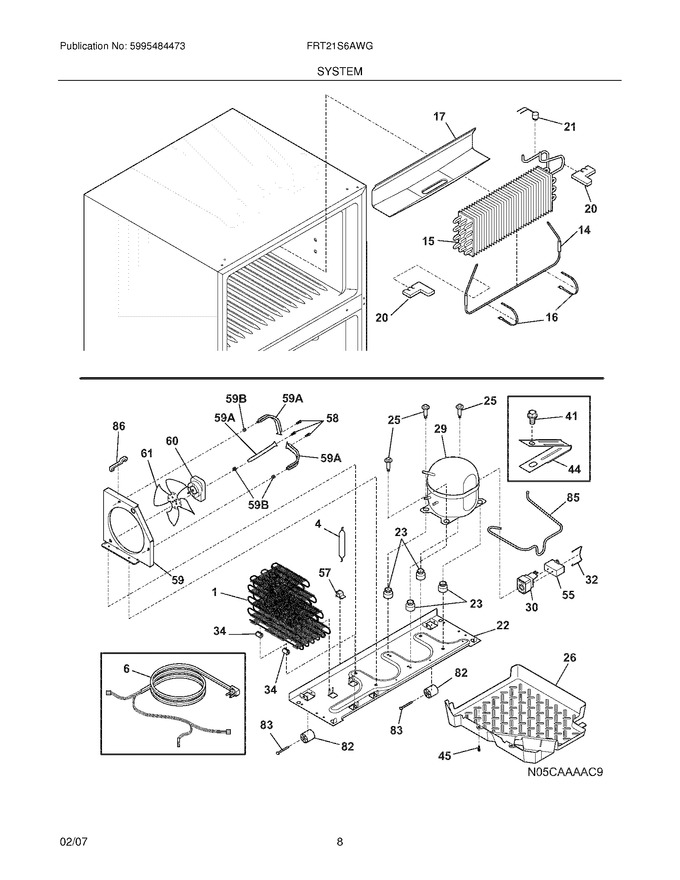 Diagram for FRT21S6AWG