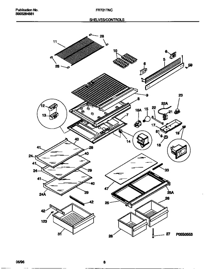 Diagram for FRT21TNCW4