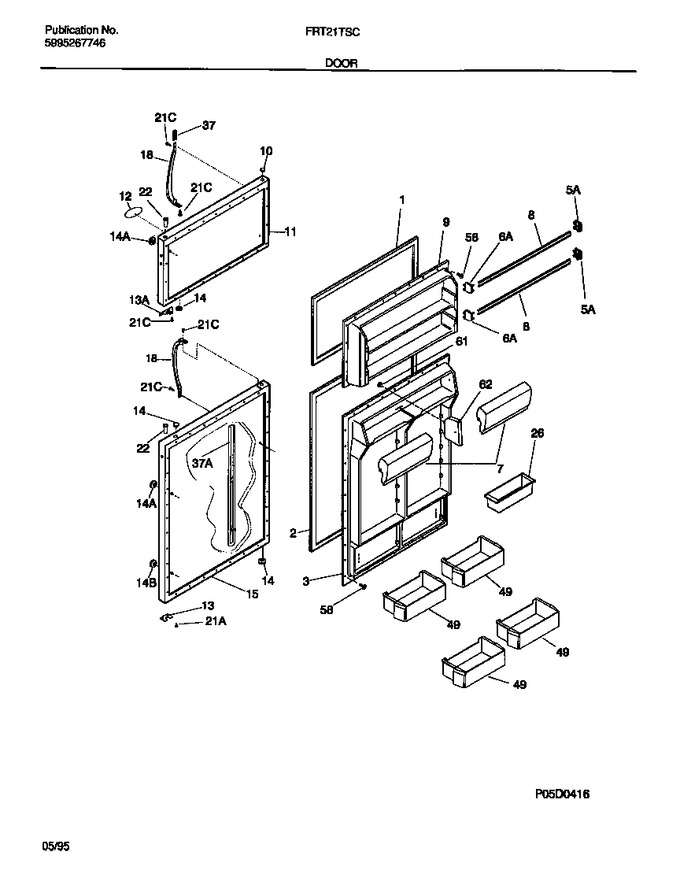 Diagram for FRT21TSCW0