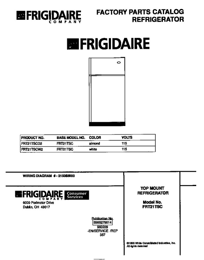 Diagram for FRT21TSCD2