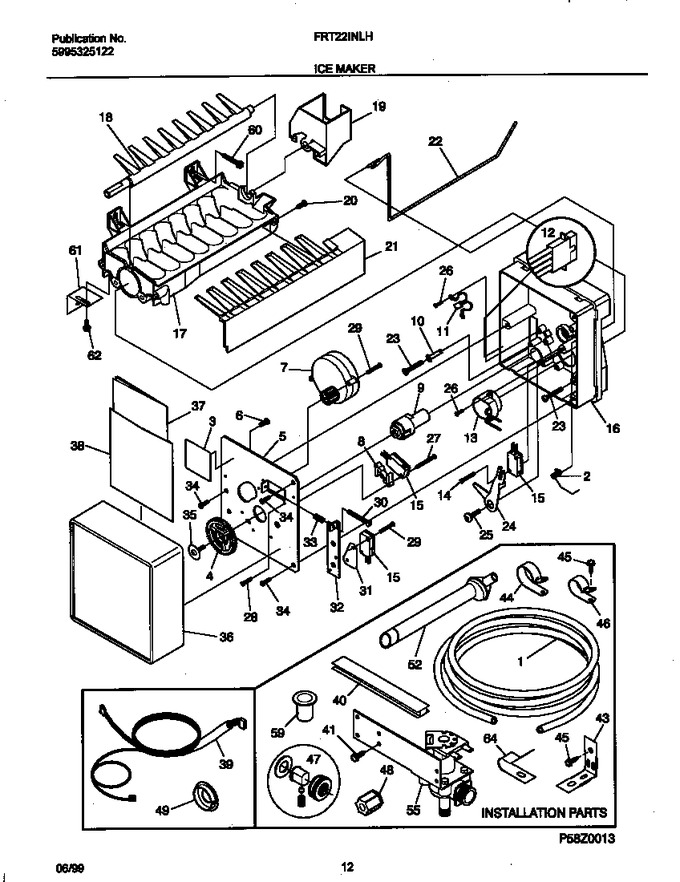 Diagram for FRT22INLHB0