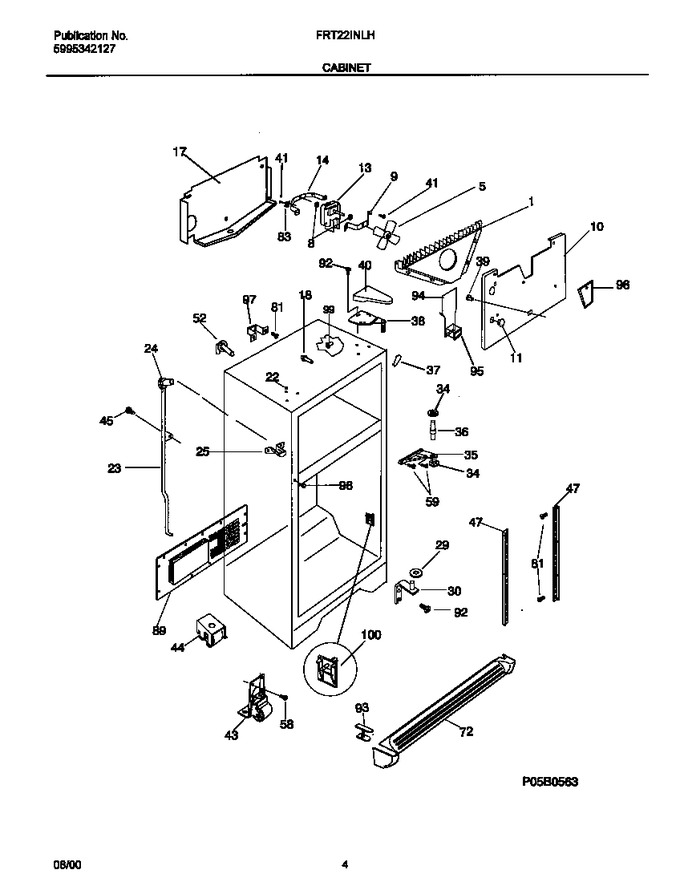 Diagram for FRT22INLHD4