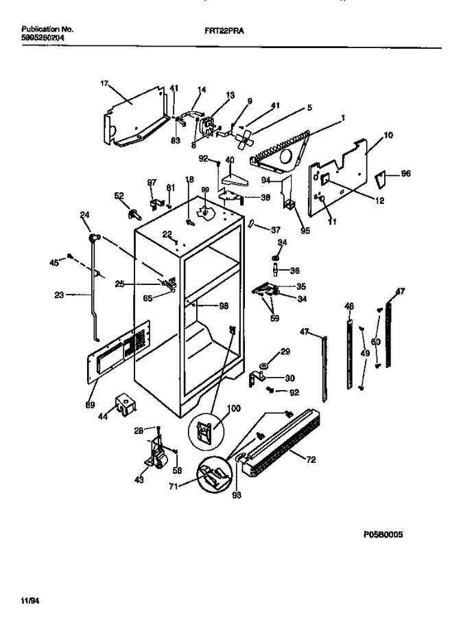 Diagram for FRT22PRAD1