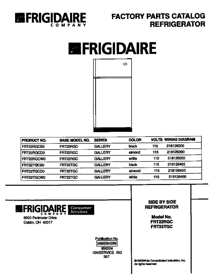 Diagram for FRT22TGCD0