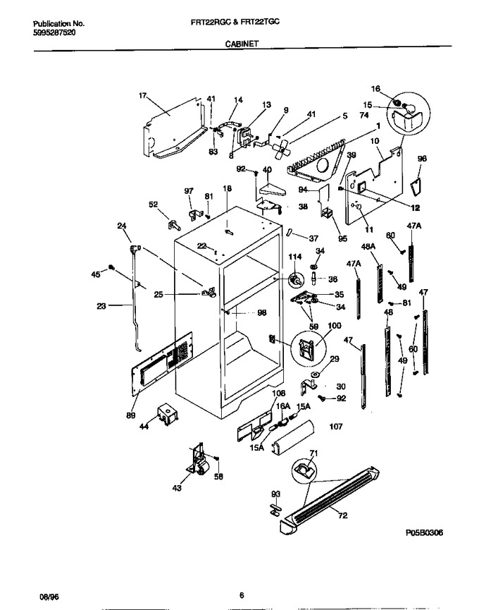 Diagram for FRT22TGCW3