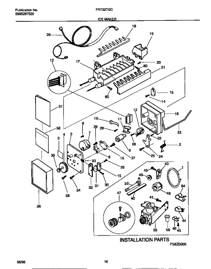 Diagram for FRT22TGCW3