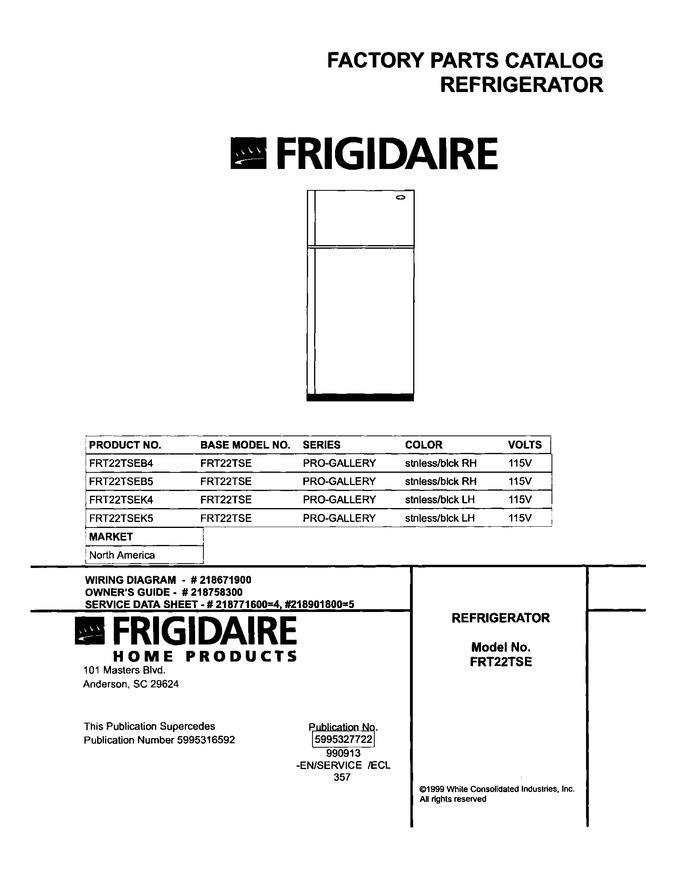 Diagram for FRT22TSEB4