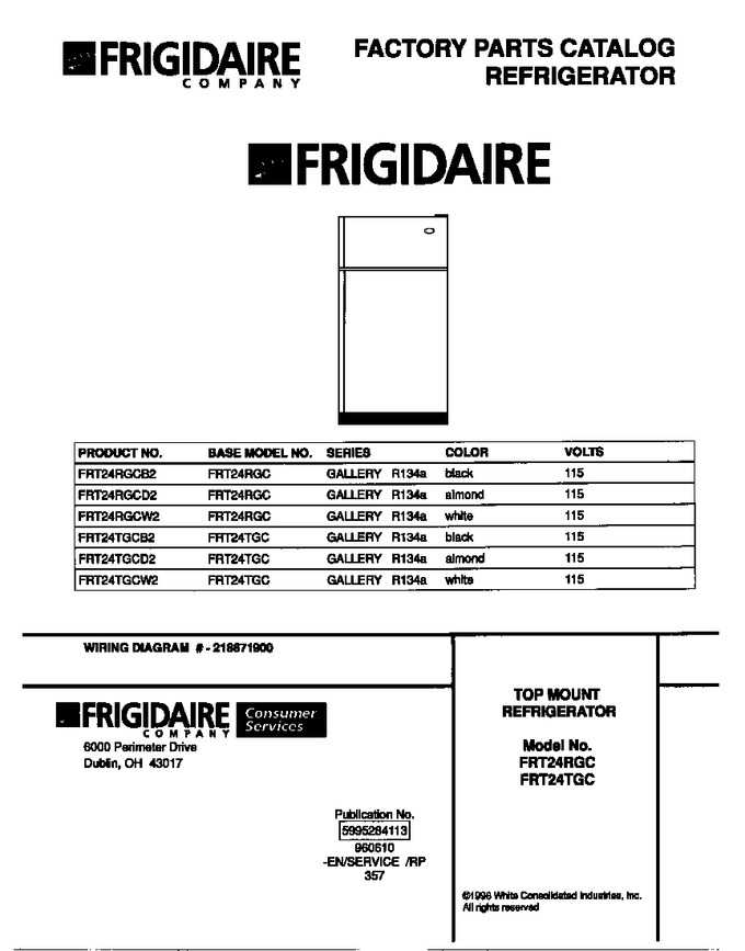 Diagram for FRT24TGCD2