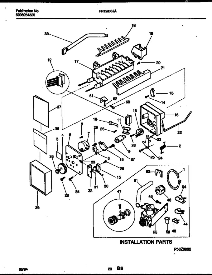 Diagram for FRT24XHAZ1