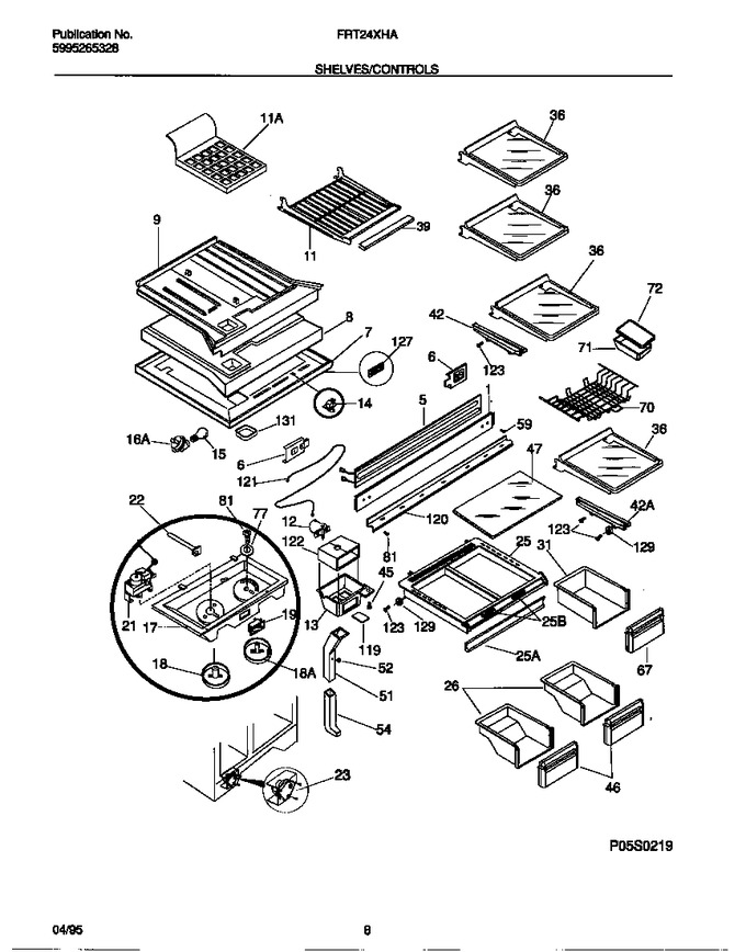 Diagram for FRT24XHAY2