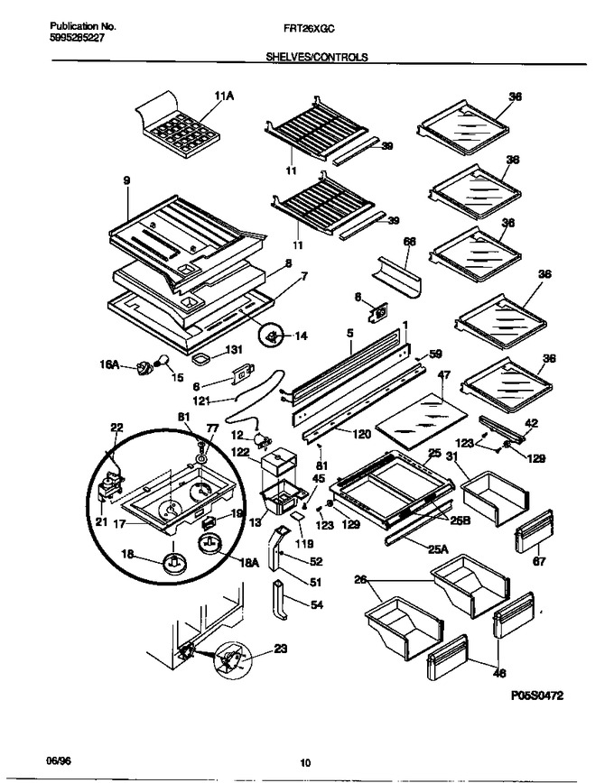 Diagram for FRT26XGCW2