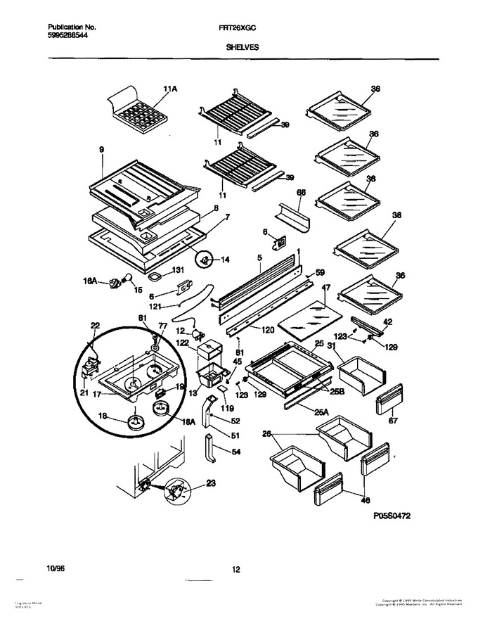 Diagram for FRT26XGCW4