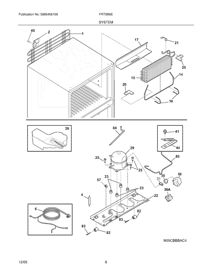 Diagram for FRT8B6EB8